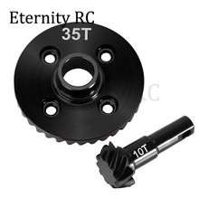 오버드라이브 언더드라이브 헬리컬 액슬 기어 크롤러 자동차 부품, 1개, 2. Underdrive 35T 10T