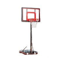 농구 골대 농구대 선반 사격 프레임 어린이 집 실내 볼 슈팅 랙 이동식 야외 리프팅 표준, 1. 흰색 (3~8세 1.2~2.1m)