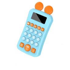 兒童學習機 口算寶 口算練習機 口算機 學習機 口算數學寶 學習神器 手寫板 繪畫板 教學機 智能練習機, 1個, 藍色口算機