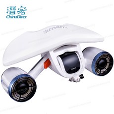 Sublue Mix水下推進器手持浮潛助推器，輕巧便攜，多檔調速，長續航潛水裝備, 極地白