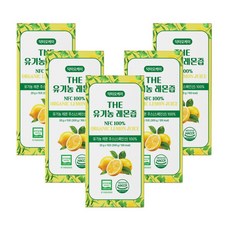 닥터오케이 레몬즙 NFC착즙 100 원액 20ml x 15포 300ml 5box, 15개