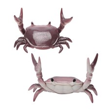 미소데이샵 꽃게 펜 거치대 1p 홀더 트레이, 퍼플