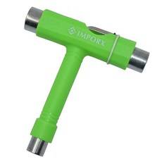 올인원 스케이트 도구 스케이트보드 도구 Peny Borad 및 Longboard 스크류 드라이버용 다기능 및 휴대용 스케이트 도구 (T-그린), 올인원 스케이트 도구 스케이트보드 도구, Peny Bo