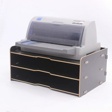 글로아픽 색지 도화지 정리함 색지 선반 트레이 분류 A4 A3, D. 골든 블랙 3 위