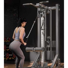 체스트프레스머신 숄더프레스 PT샵 랫풀다운 풀업머신, 더블풀리 100kg 카운터웨이트
