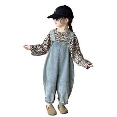 상상키즈 포켓 디테일 청멜빵바지