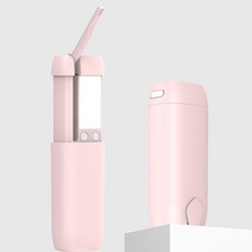 휴대용 비데 외출 여행용 C타입 충전식 비데 캠핑 전동비데 140ML 블루/핑크, 단순배송상품, J01-Pink