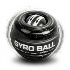 JENROX 오토스타트 자이로볼 파워볼 전완근 손목 악력기 운동 기구, 1개, 블랙(Black) 1개