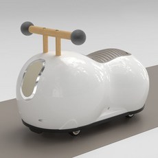 Beinman 兒童滑步車, 1套, 咖色+隱形腳踏+牽引繩