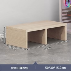 台出 優選精品 辦公室腳踏墊 桌下踩腳神器 墊腳凳 擱腳放腿墊高腳蹬 PVCJ, 原木色-50x30x15cm., 1個