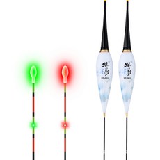 루키드 현영 U2 2점등 스마트찌 민물전자찌 유니콘 실내 바다 낚시, 2개, U2001