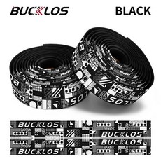 미끄럼 방지 테이프 도로 자전거 핸들 래퍼 스트랩 소프트 스피드 레이스 자갈 리본, 3. MEMPHIS-BLACK, 1개
