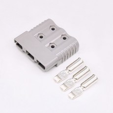 우리파파 앤더슨 커넥터 3핀 플러그 하우징 세트 인버터 파워뱅크 연결케이블 50A, 50A 그레이_1개