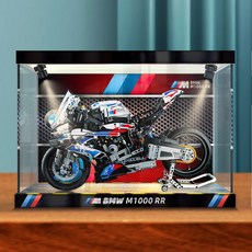레고 42130 BMW 모터사이클 M1000RR 아크릴 장식장 진열장 케이스 1. 흰색 두꺼운 바닥 50x20x30cm, 2. 검은색 두꺼운 바닥 50x20x30cm