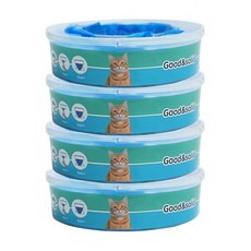 굿앤솔리드 리터락커 호환 리필봉투, 4개, 10L