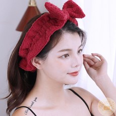 온빛마켓 세안밴드4종 세안헤어밴드, 핑크