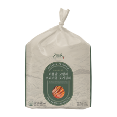 조미료 무첨가 더품담 고랭지 포기김치 HACCP인증 국산 가정용, 1개, 4kg