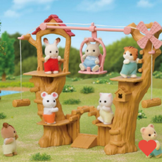 유아동 인형 아기 그네 공원 피규어 장난감