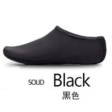 프리 다이빙 슈즈 삭스 수영 오리발 여름 비치 스포츠 스쿠버 양말 미끄럼방지 맨발 보호대 스킨, L40-41, black