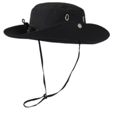 사각마켓 여름 등산 낚시 사파리 벙거지 모자, 블랙