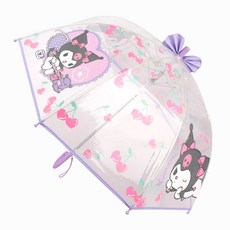 WINGHOUSE 三麗鷗酷洛米女童款透明圓頂型53雨傘