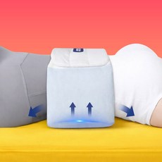 올곧 뒤척여도 고정되는 벨트형 허리베개 요추베개, 블루, 1개