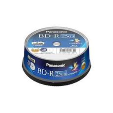 Panasonic 파나소닉 BD-R 25GB 25매 스핀들팩 LM-BRS25MD25