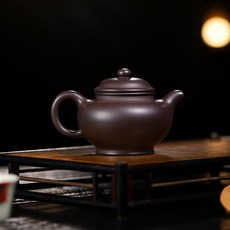 宜興原礦家用手工, 1個, 掇只壺270毫升老紫泥