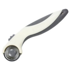 MORNSUN 紙箱裁切刀 28mm企鵝自動圓刀 裁布/拼布 輪刀/工具刀/滾刀/輪轉式割布刀/縫紉工具 辦公, 冷灰, 1個