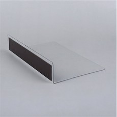 투명 L형 진열 칸막이 20X12 자석 지배기 상점집기