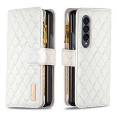 갤 겔럭시 Z폴드 fold 폴드4 폴드3 지퍼 백 래더 핸드폰 가죽 휴대폰케이스