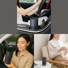 마켓보스야 프레시 차량용 공기청정기 블랙 화장실