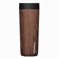 콕시클 커뮤터컵 보냉병, 1개, 500ml, 월넛우드