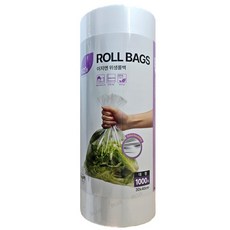 EZN 이지엔 ROLL BAGS 위생롤백대형1팩1000매, 1개, 1000개입