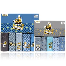 小小兵2號系列童款三角內褲 5入+小小兵3號系列童款三角內褲 5入