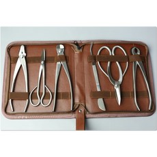 小樹安每 盆栽工具六件組 不鏽鋼園藝用品 盆栽養護工具組, 1個