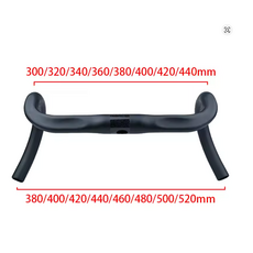 자전거정비로드 바이크 블랙 로고 일체형 핸들바 -7 ° SLR Gen 7 프레임 내부 케이블 T1000 탄소 섬유 프, 09 380-90mm