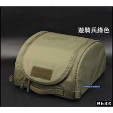 野戰搖滾-生存遊戲 戰術頭盔攜行袋 多地形迷彩, 遊騎兵綠色, 1個