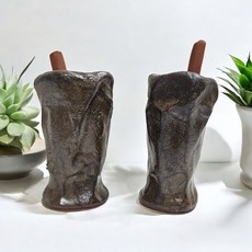 예조 도자기 소금통 소금단지 옹기도자기 이천도자기 옹기항아리 장독 미니항아리 테라리움키트 미니도자기 현관소금단지 도자기양념통 소금단지항아리 미니옹기 정원꾸미기 한국전통선물, 1세트