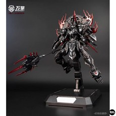 만경모형 십이지신 시리즈 열염진룡 다크블랙 합금프레임 1/100 프라모델, 1개