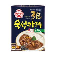 오뚜기 3일 숙성카레 순한맛 고형, 200g, 6개
