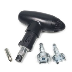 예코 골프화 스파이크 렌치 다기능형 징 교체 공구 도구 고급형, 1개