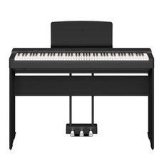 YAMAHA 山葉 88鍵 數位電鋼琴 含琴架款 送耳機 保養組, 1個, P-225 黑色