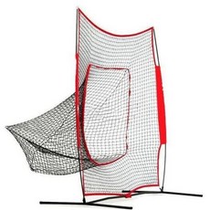 야구 배팅 네트 연습망 프레임 전용 골대 연습장 소프트볼, 화이트 61x61cm