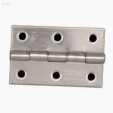 영진 SUS304 스텐 경첩 64mm 1 2T 50개입 실내인테리어 가구하드웨어, 상세페이지 기재