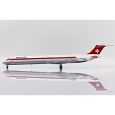 JC Wings 瑞士航空 Swissair McDonnell Douglas MD-82 PH-MBZ 1:200 飛機模型, 1個
