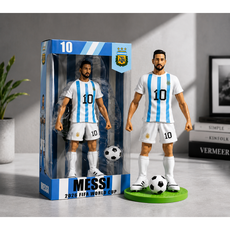 축구선수 10번 피규어 스포츠 컬렉션 장식용 피규어 인테리어 소품 Messi, 1개