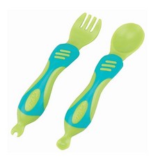 K's Kids 奇智奇思 湯叉組 (綠色) SB00318, 1個