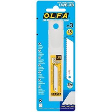 OLFA LWB-3B 大型美工刀系列 波狀刀鋒刀片, 1個