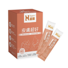 Hyperr 超躍 皮膚超好 寵物皮膚專科益生菌 改善皮膚問題 30包入, 30個, 貓狗皮膚益生菌 補充膠原蛋白 皮膚保健, 1份